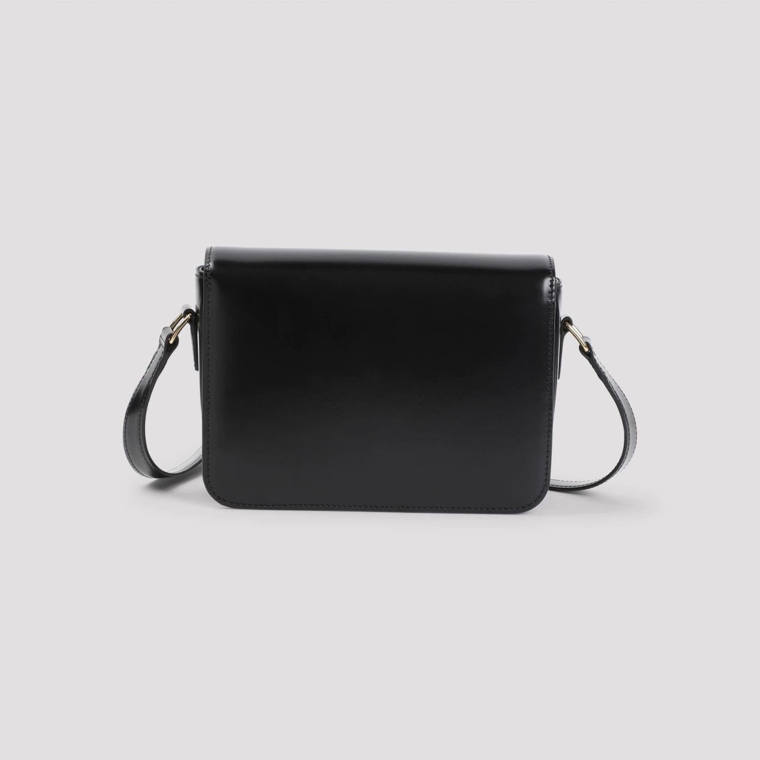 Celine Women's Teen Triomphe Small Shoulder Bag in Black