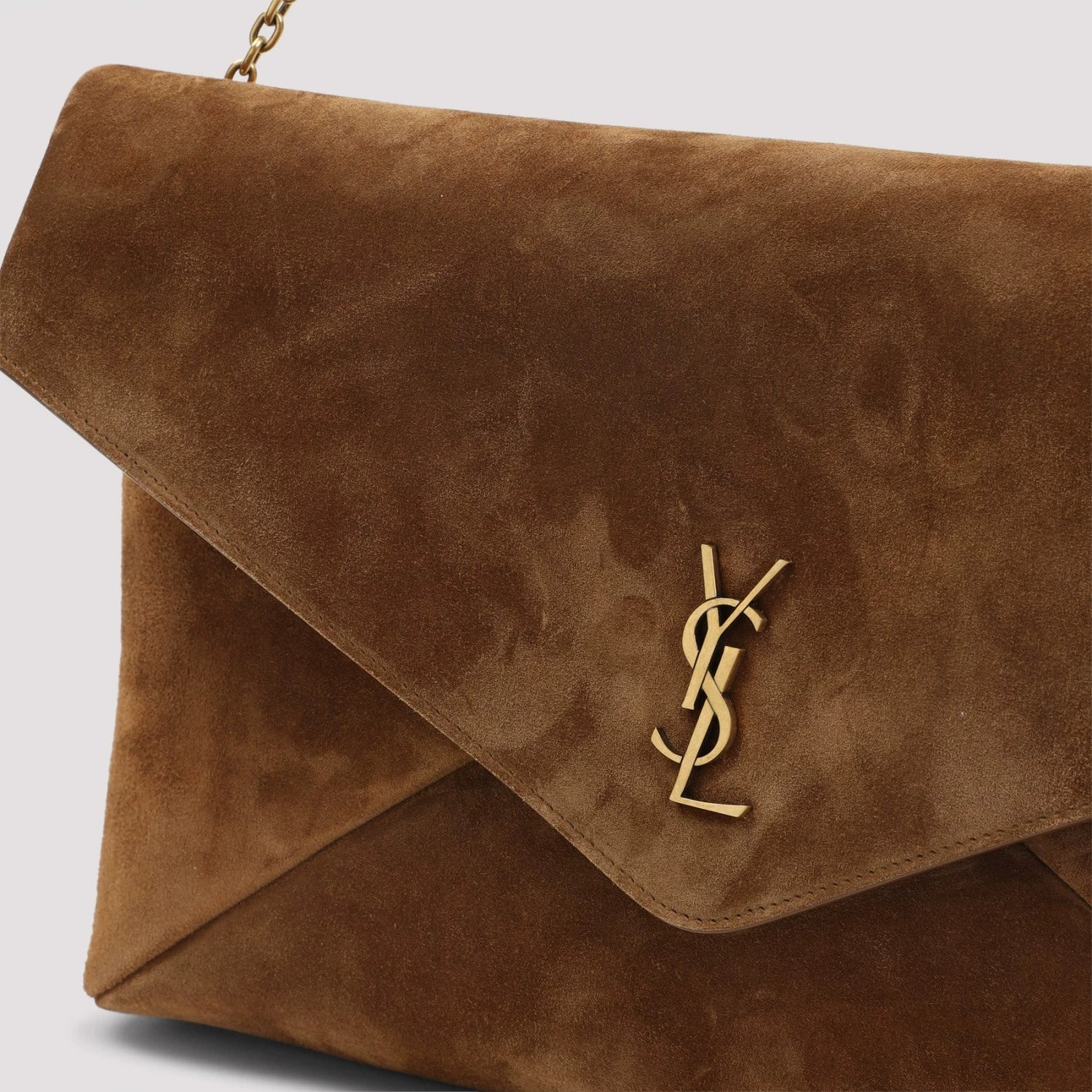 Saint Laurent Women's YSL Cassandre XXL Bag in Camel
