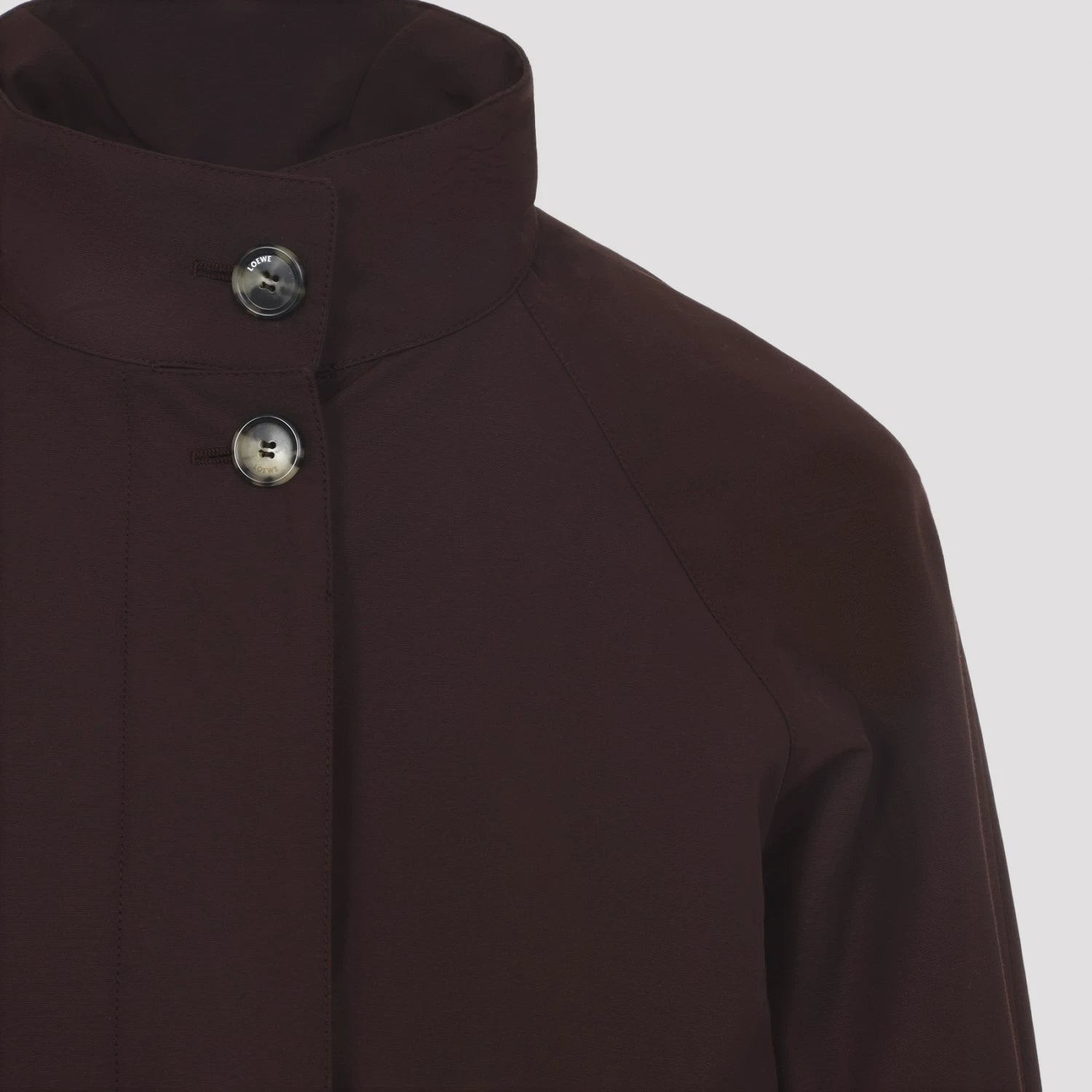 Loewe Women's Trench Coat in Burgundy
