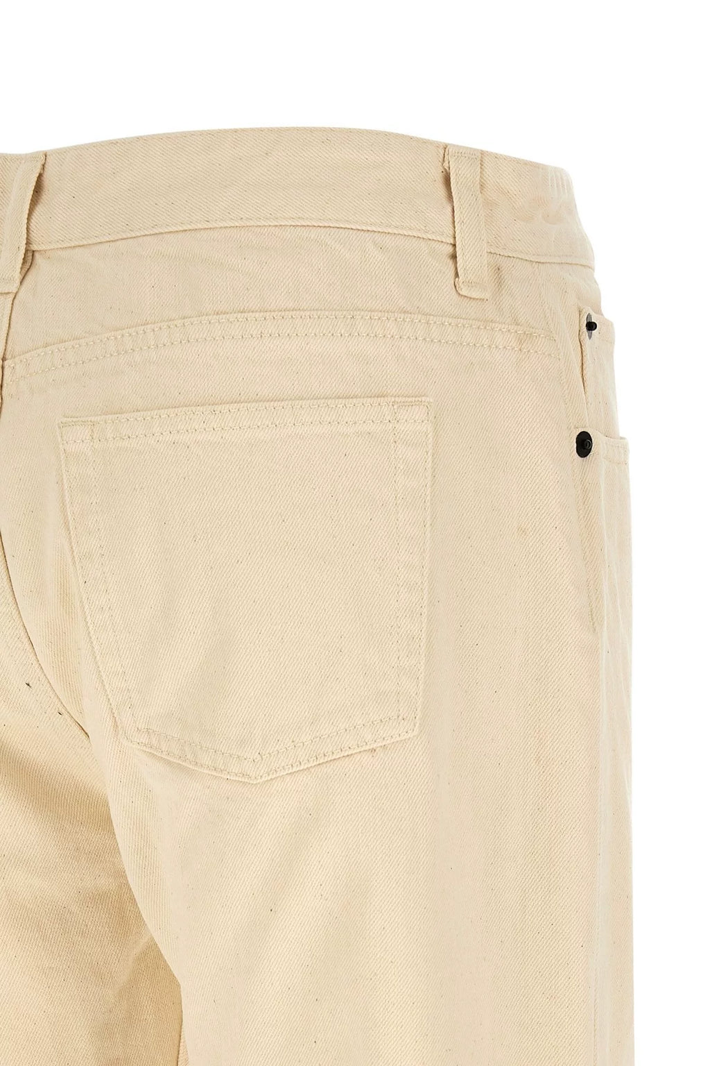 The Row Women's Riaco Cotton Jeans in White