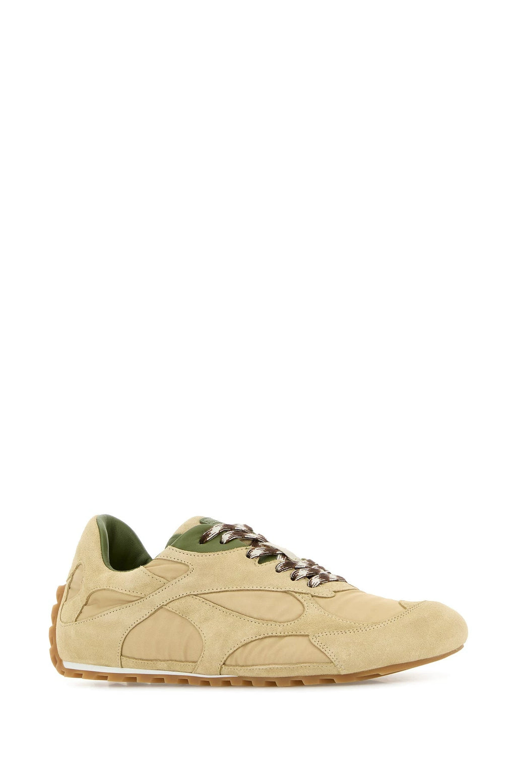 Bottega Veneta Men's Flash Orbit Sneakers in Beige