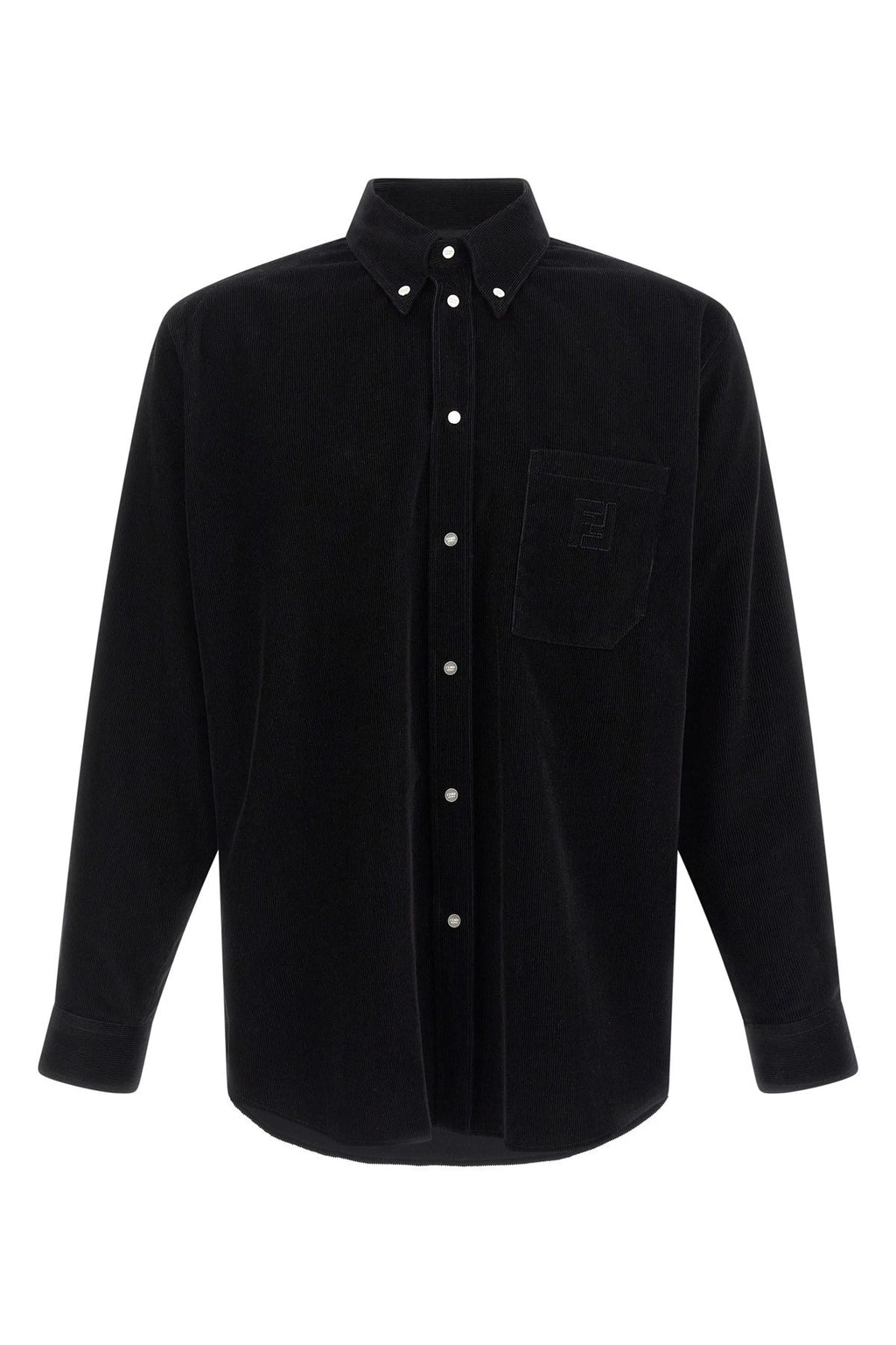 Fendi Men's Shirt in Black