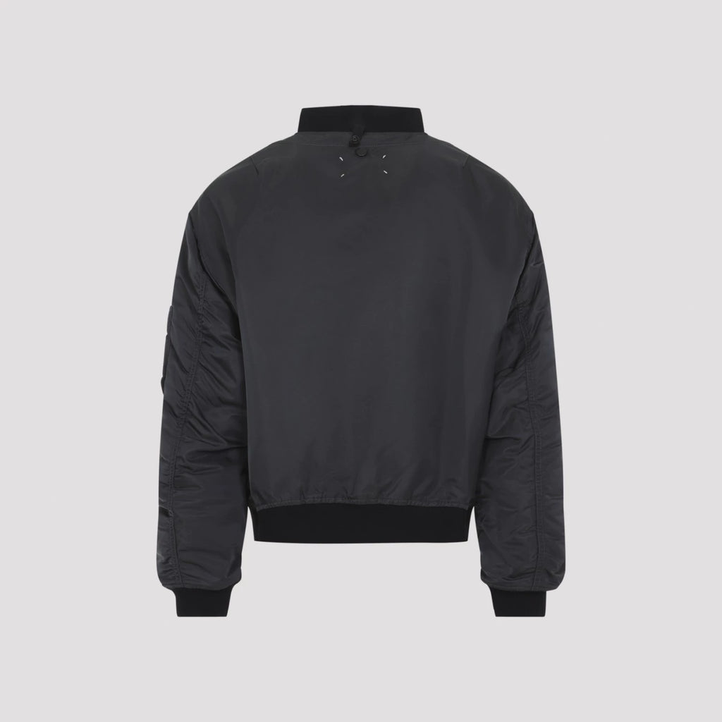 Maison Margiela Men's Bomber Jacket in Grey