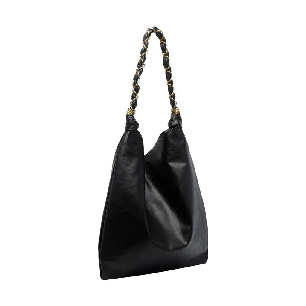 Saint Laurent Women's Large Amalia Shoulder Bag in Black