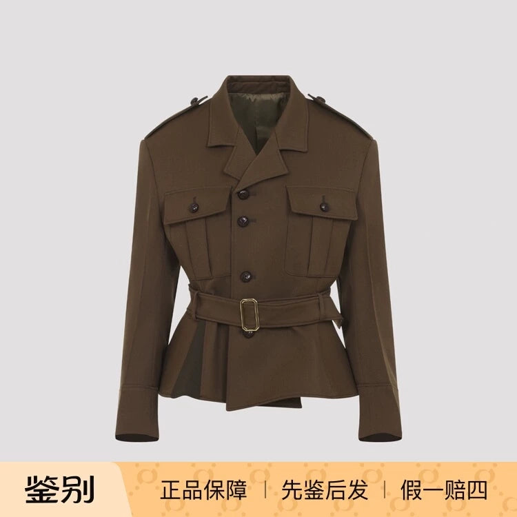 Celine Women's Coat in Brown