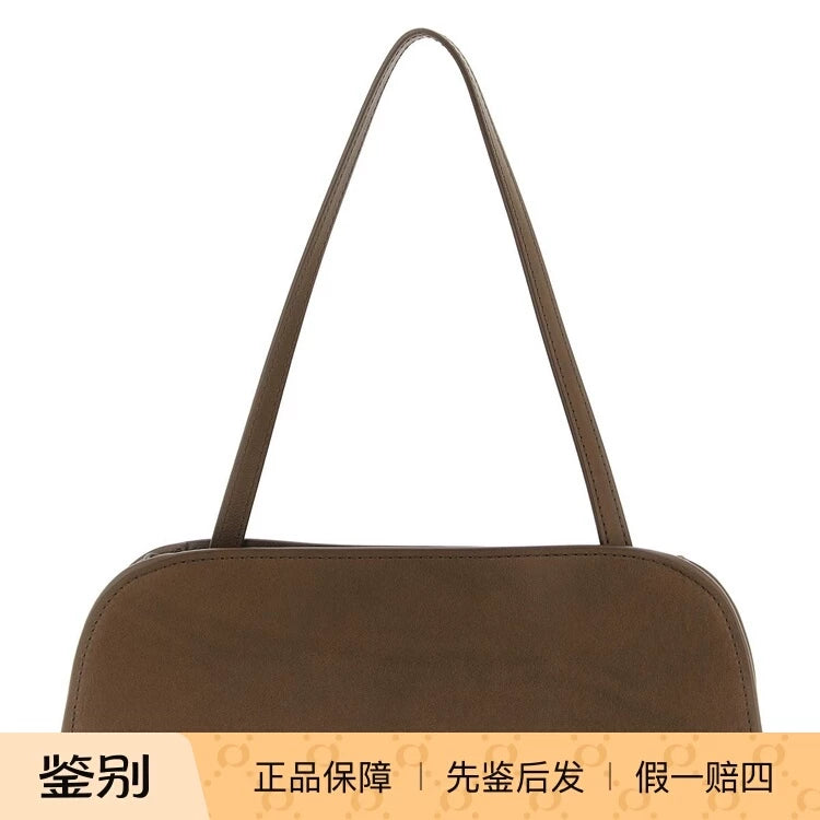 The Row Women's Peggy Bag in Brown