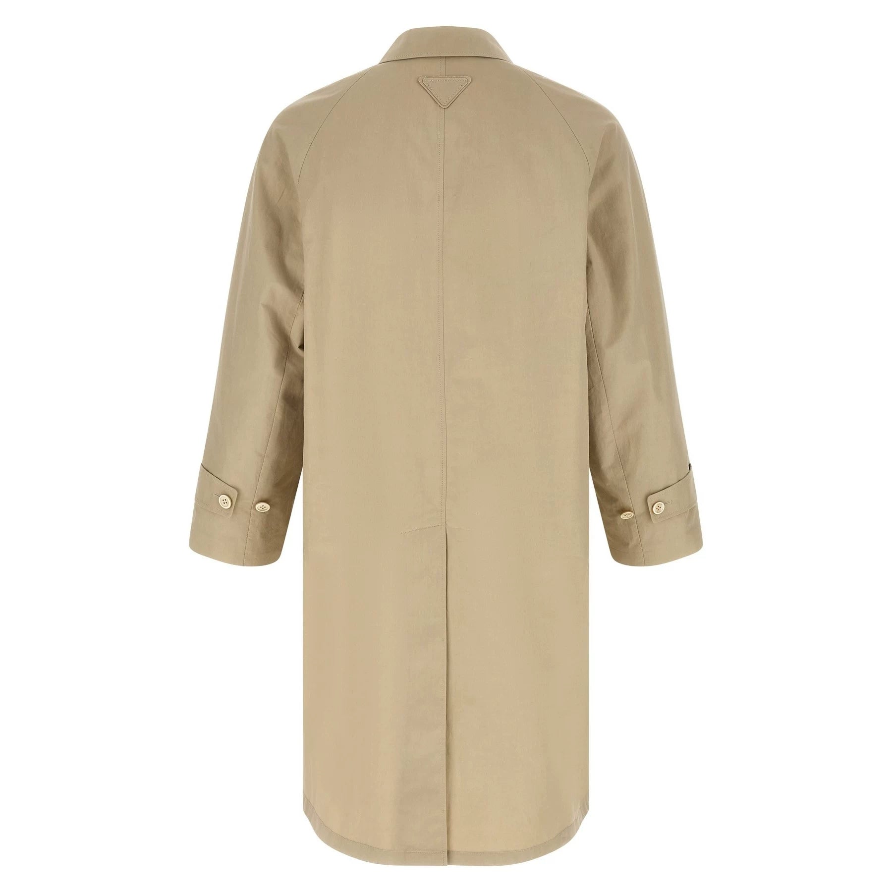 Prada Men's Trench Coat in Beige