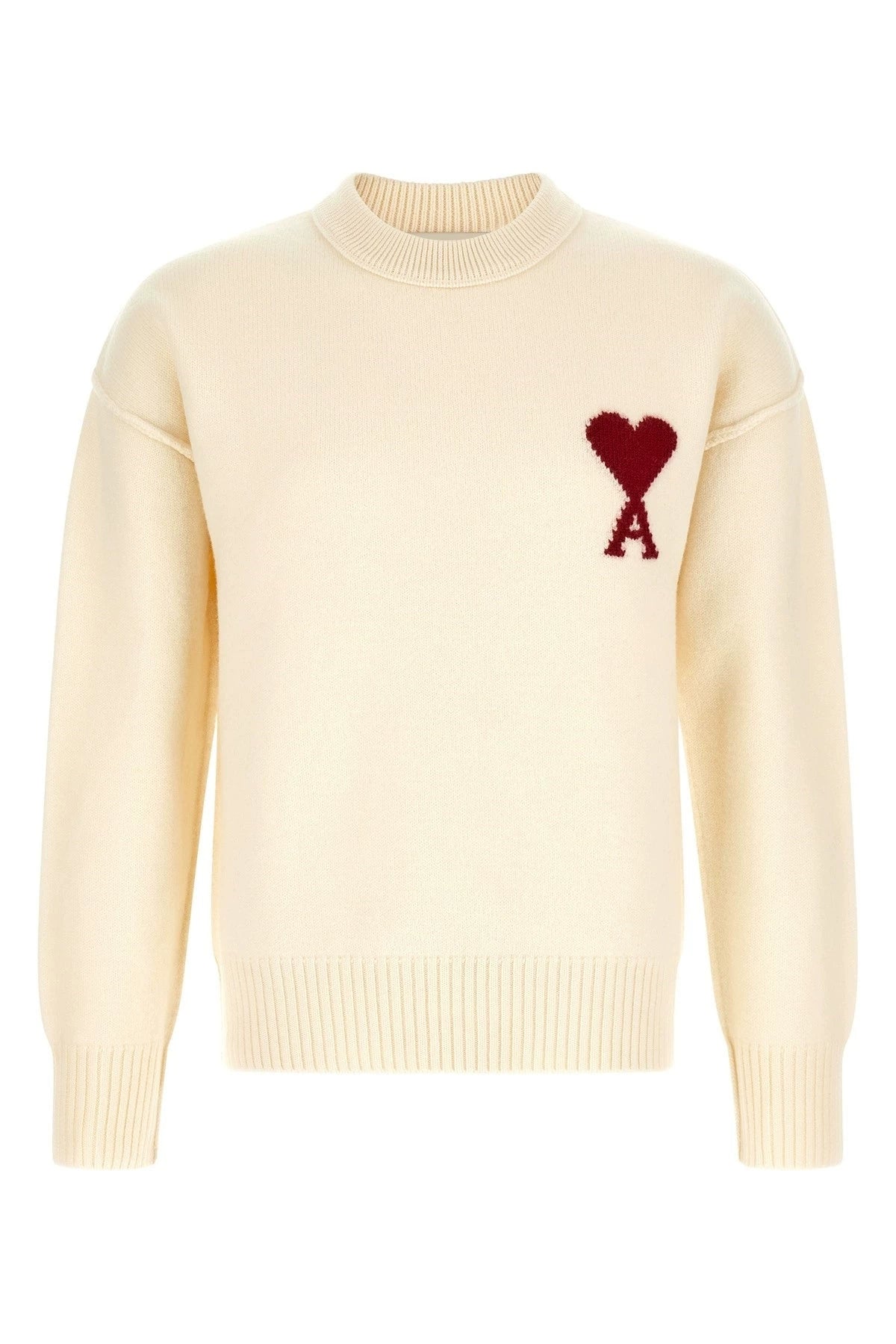 Ami Alexandre Mattiussi Ami Paris Adc Sweater in White