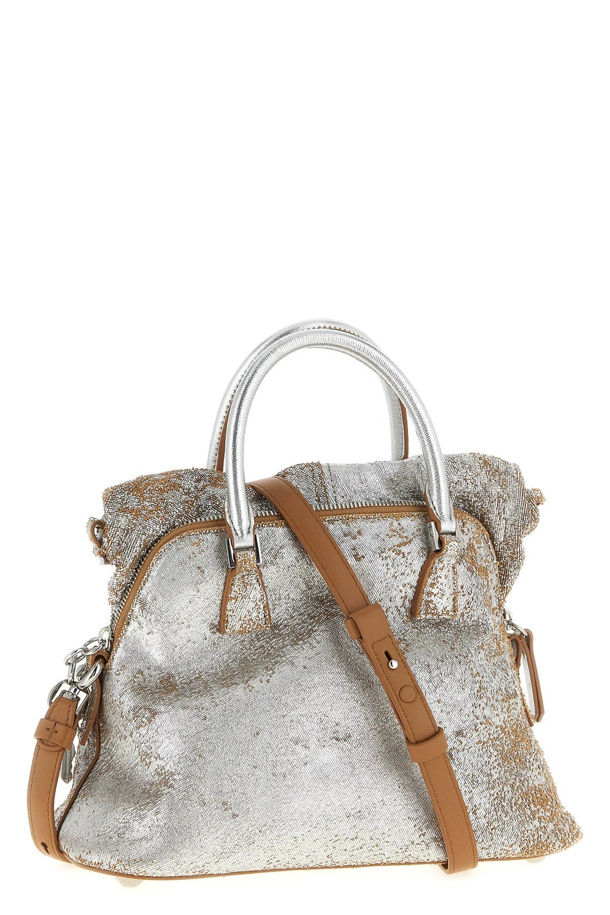 Maison Margiela Women's Ac Mini Handbag in Silver