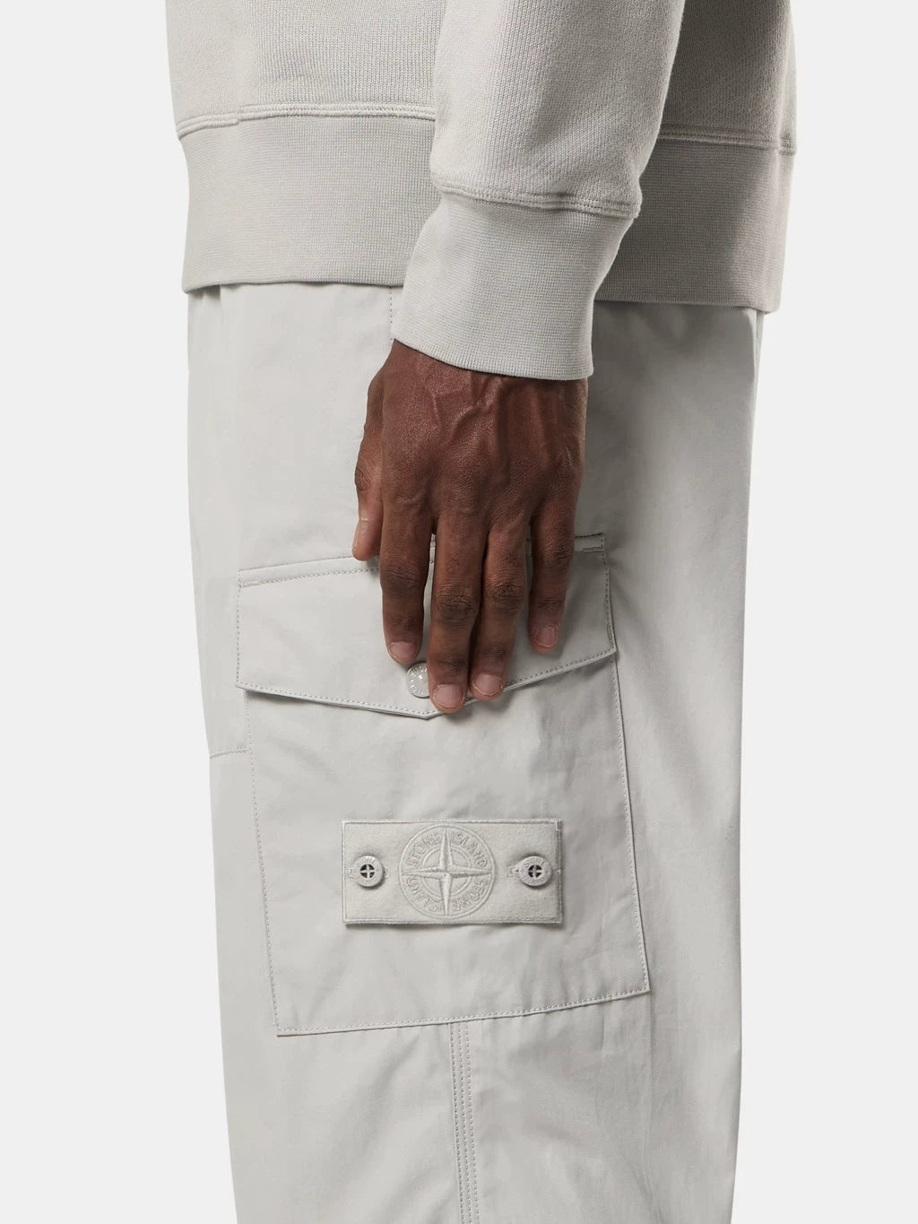 Stone Island Men's Ghost Pants in Grey