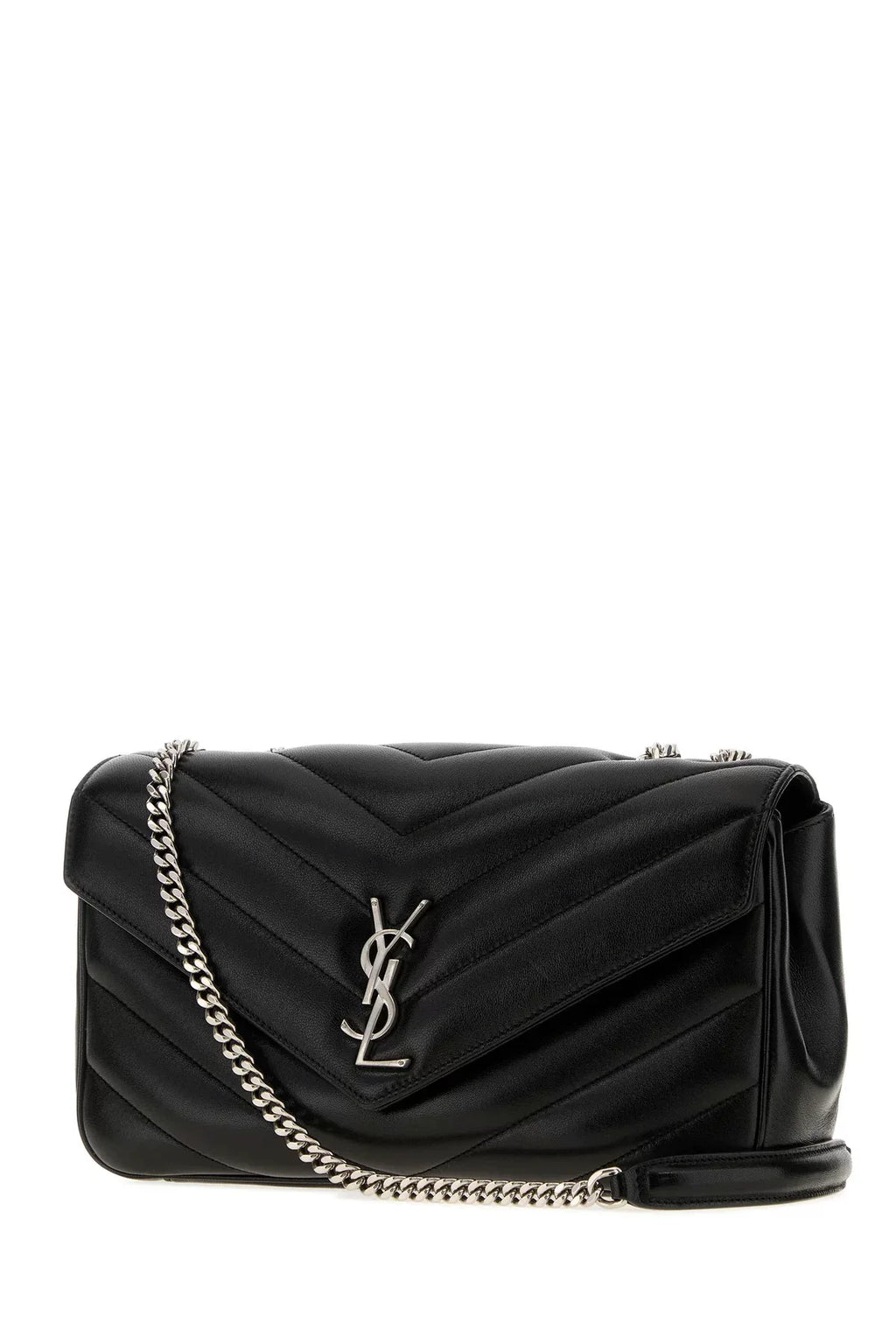 Saint Laurent YSL Loulou Medium Bag in Black