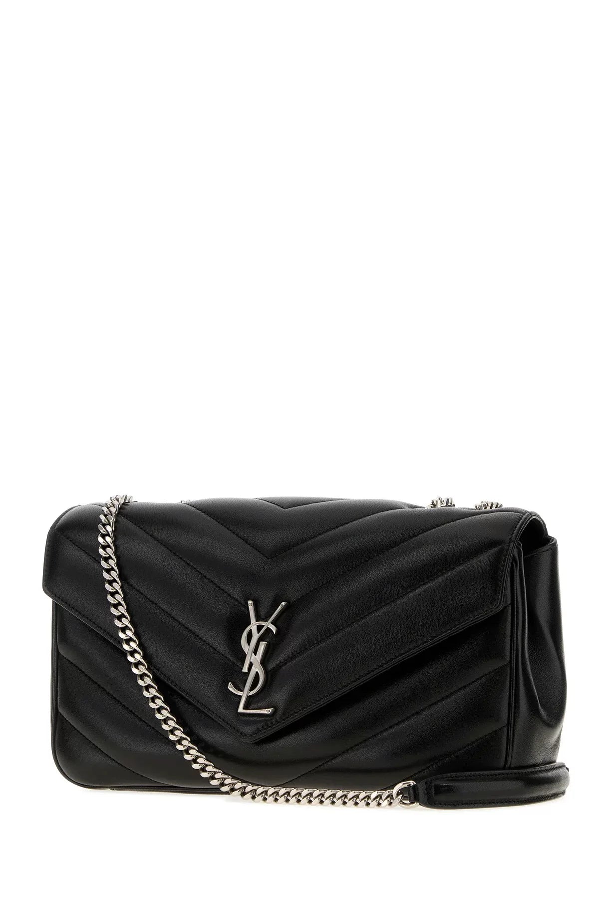 Saint Laurent YSL Loulou Medium Bag in Black