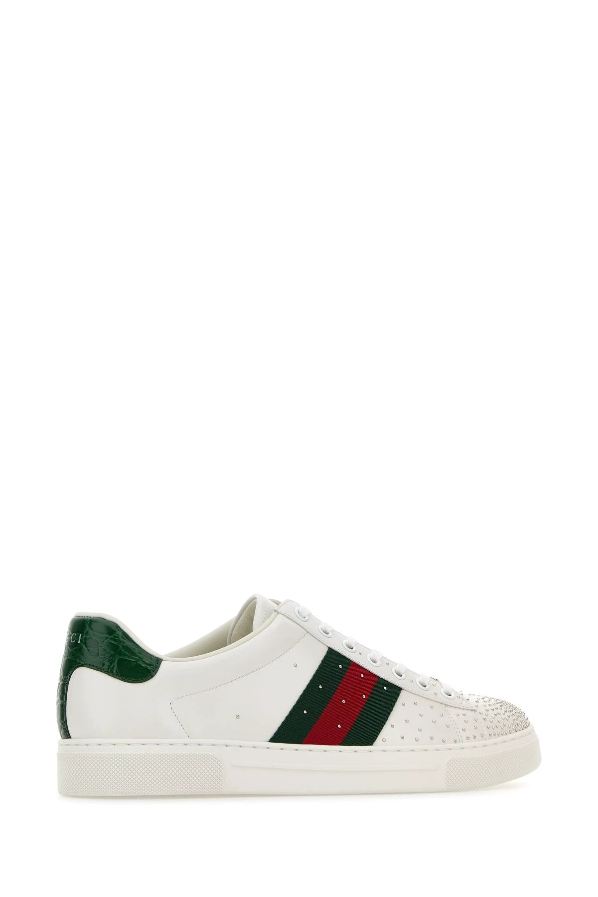 Gucci Men's Ace Sneakers in White