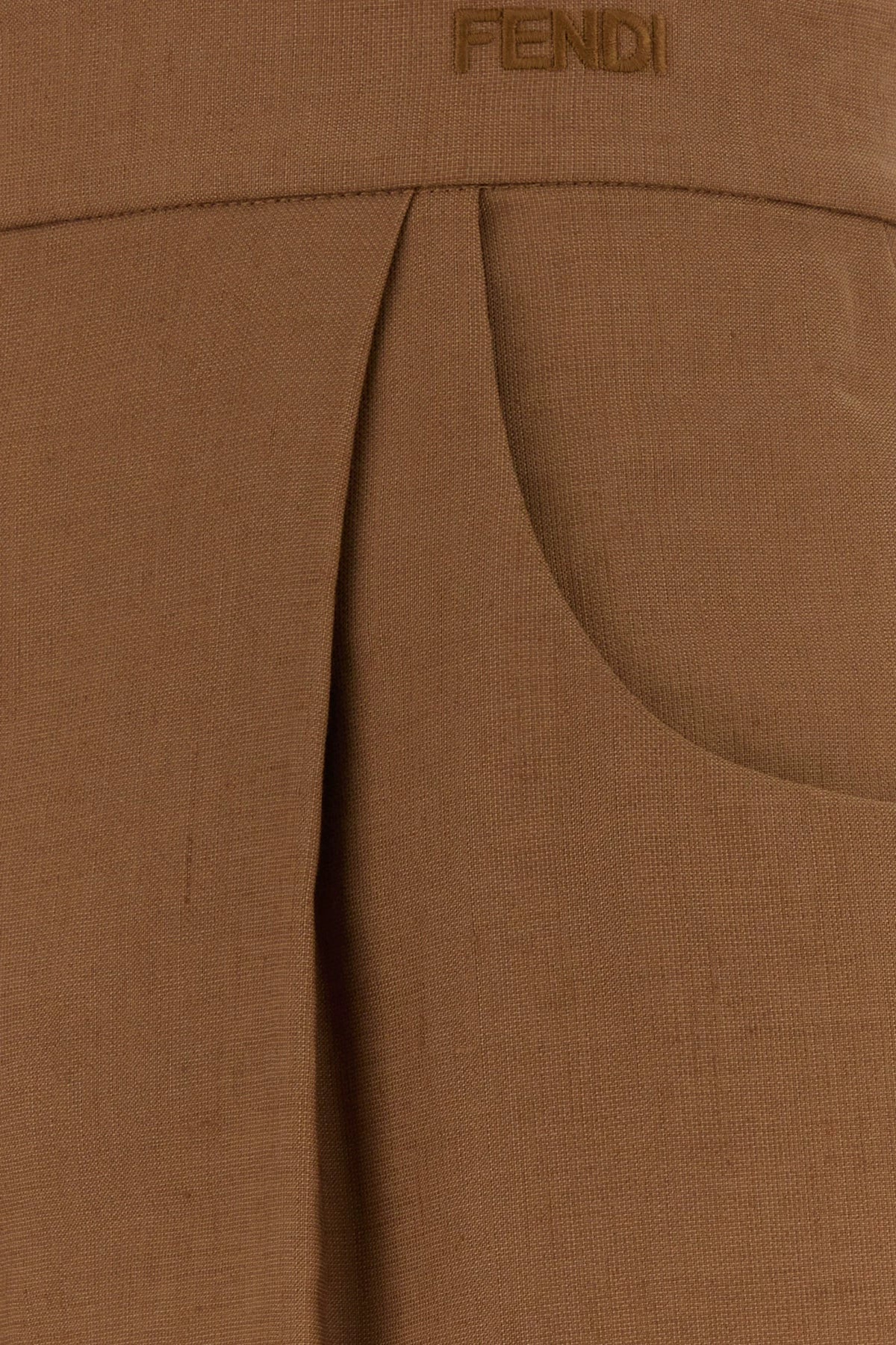 Fendi Women's Pants in Brown