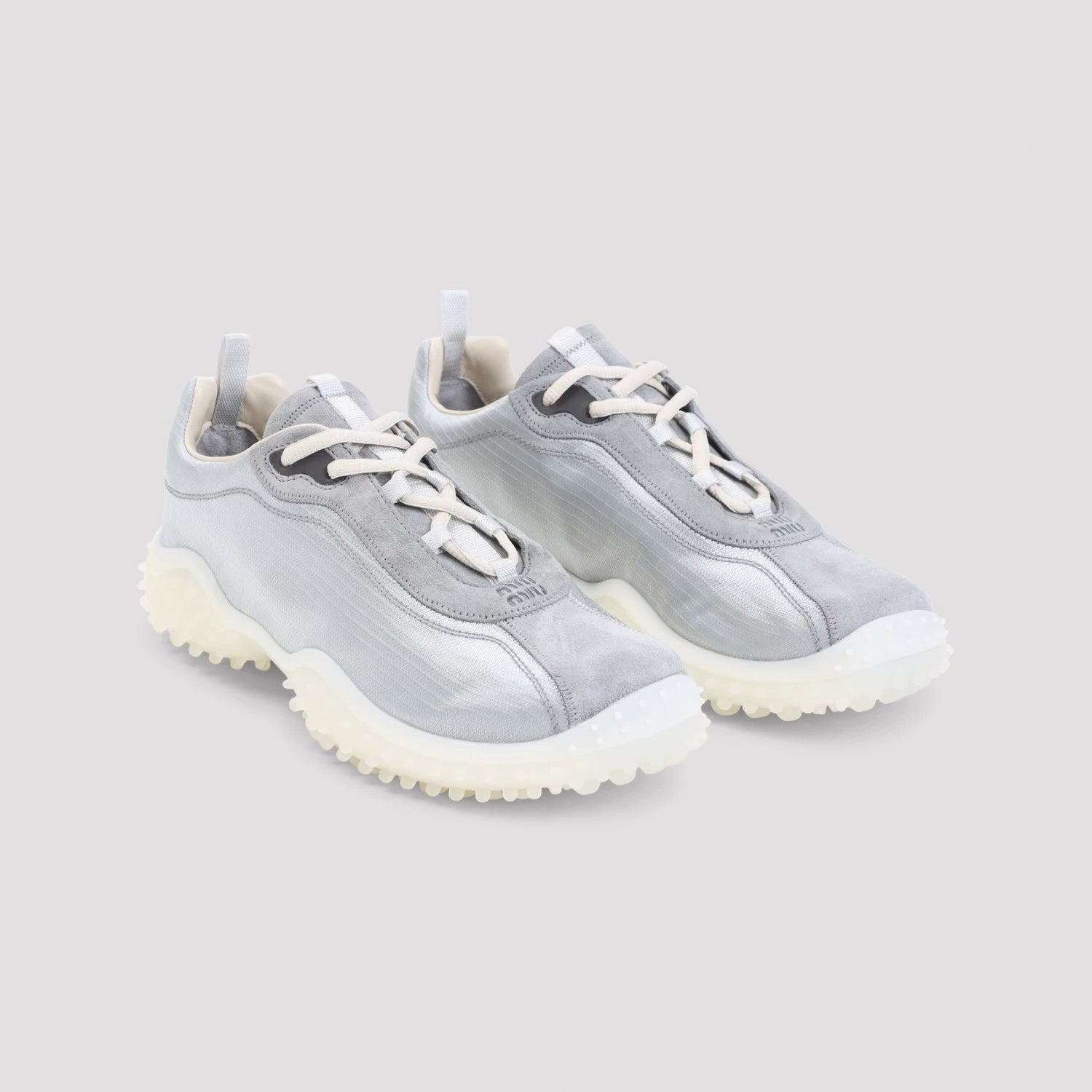 Miu Miu Women's Sneakers in Grey
