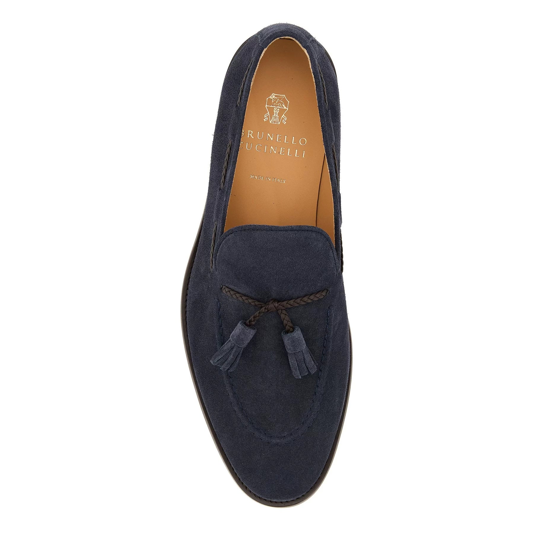 Brunello Cucinelli Men's Loafers in Blue