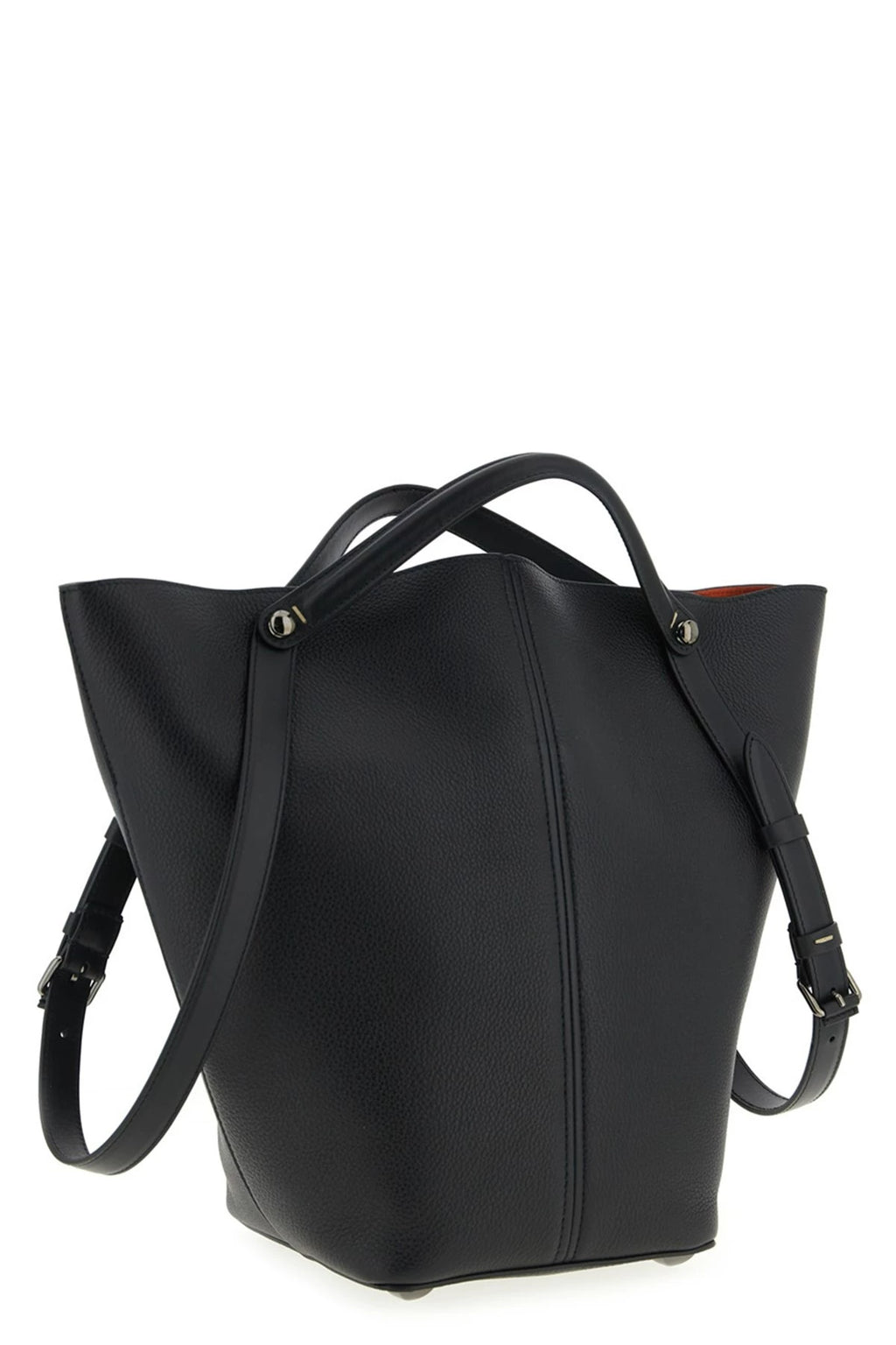 Maison Margiela Women's Dress Age Shoulder Bag in Black