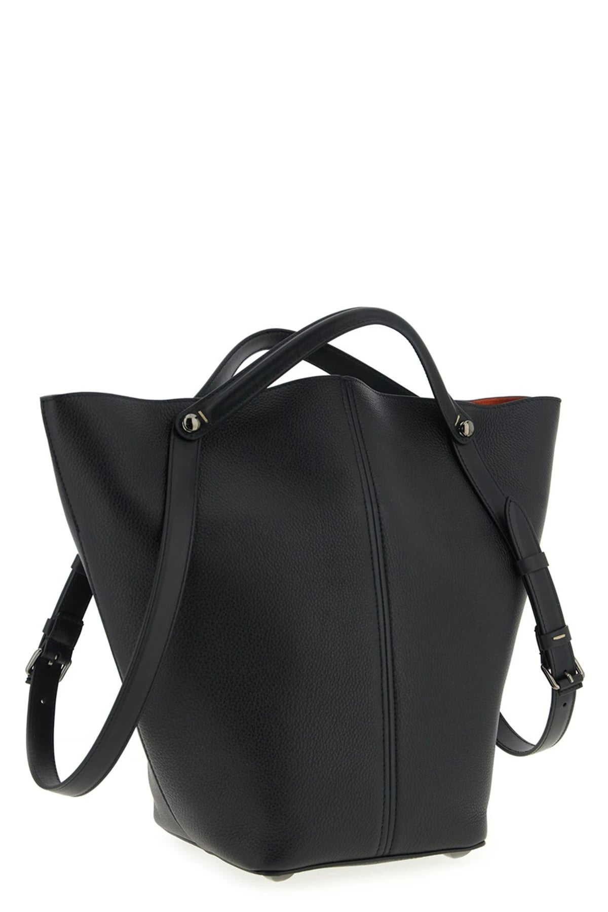 Maison Margiela Women's Dress Age Shoulder Bag in Black