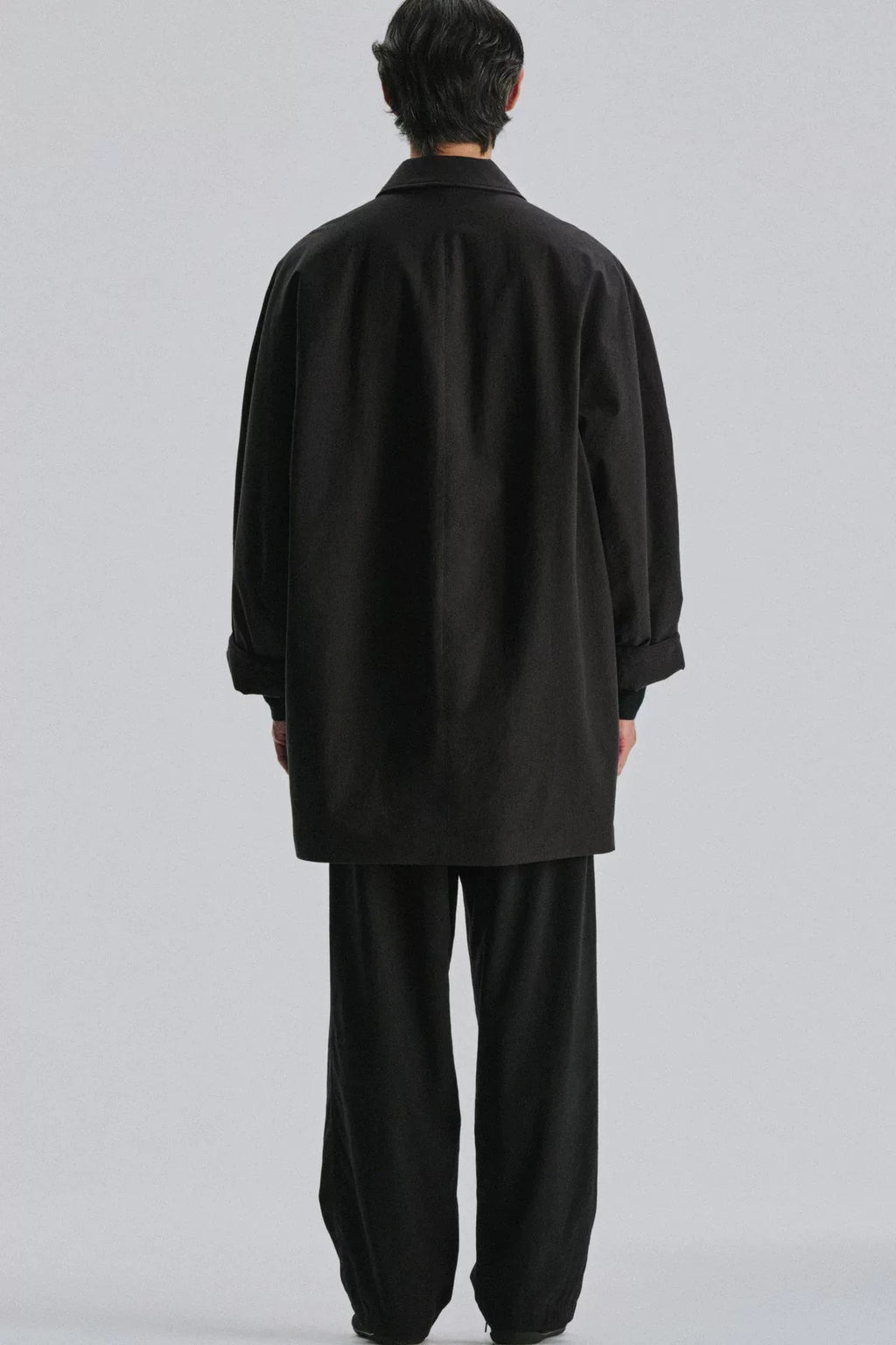 The Row Men's Verna Coat in Black
