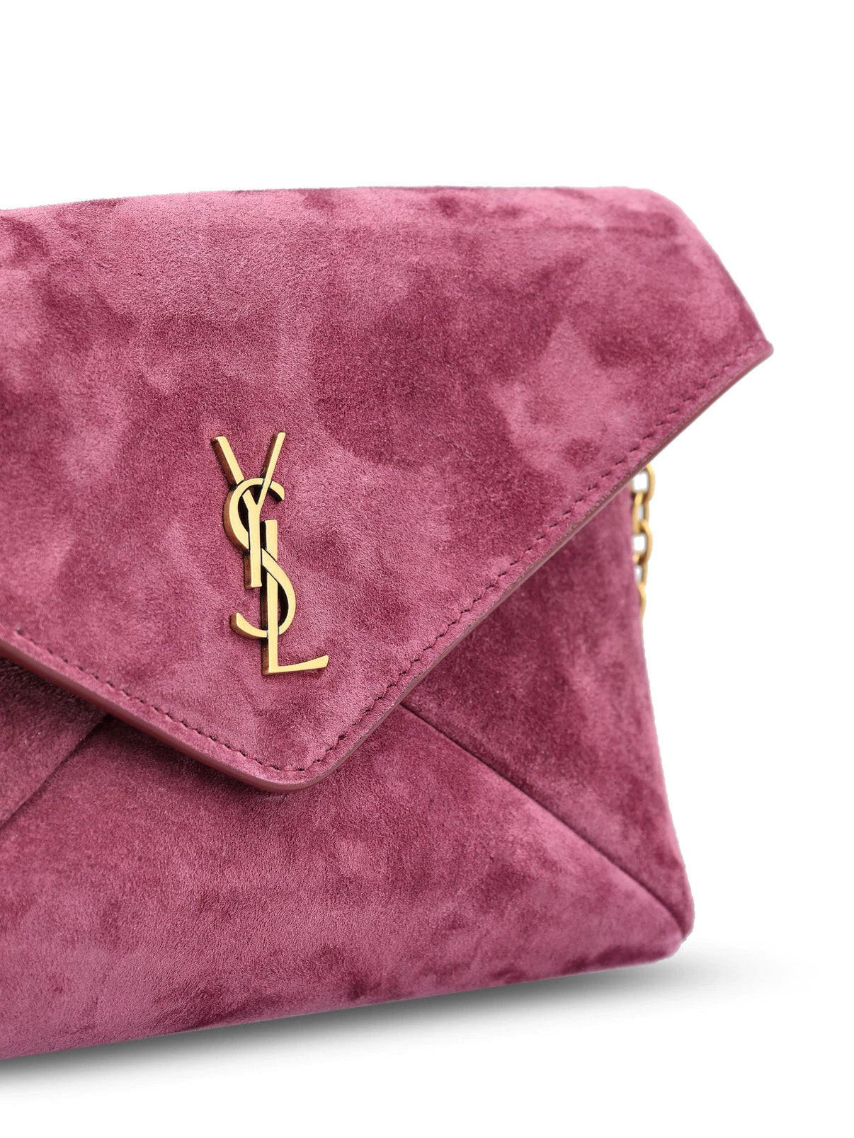 Saint Laurent Women's YSL Cassandre Mini Bag in Pink