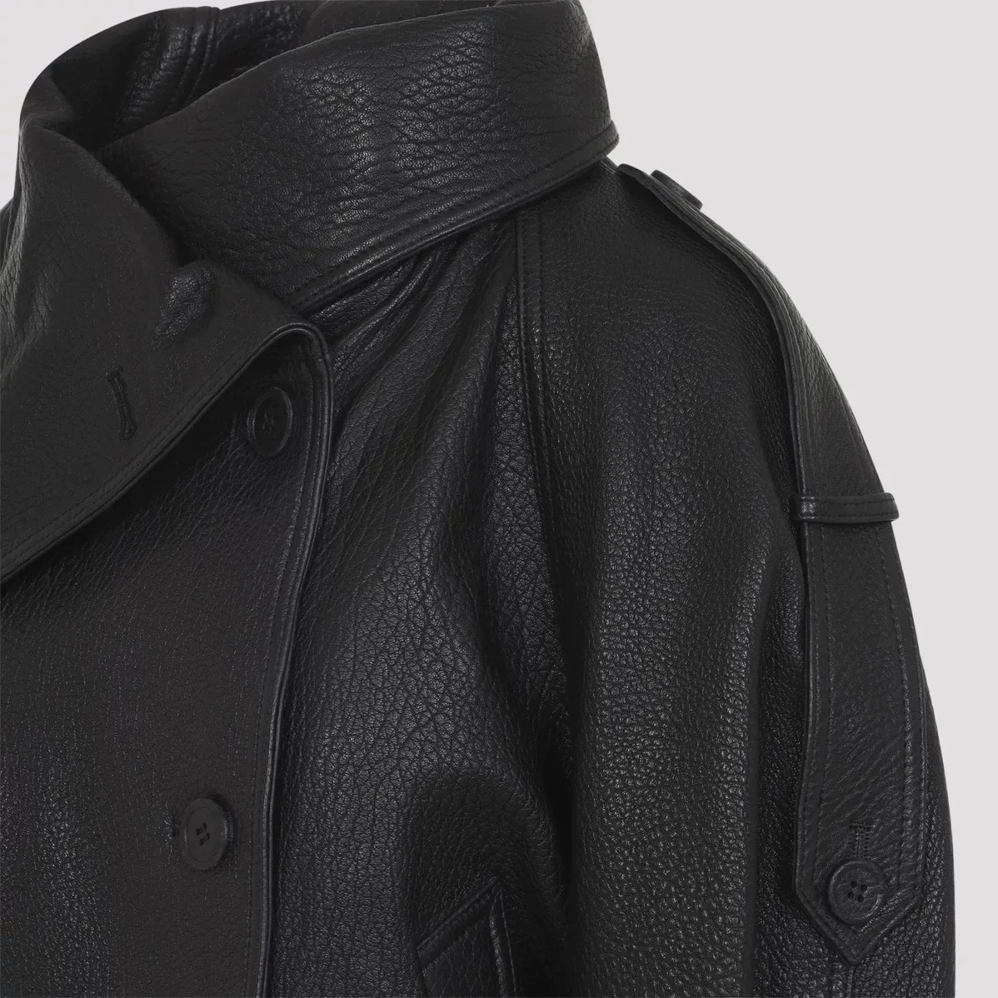Acne Studios Women's Leather Jacket in Black