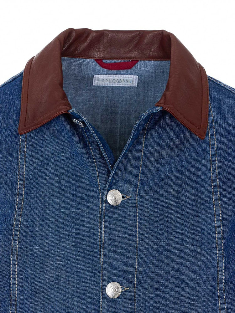 Brunello Cucinelli Men's Bc 2026 Jacket in Blue