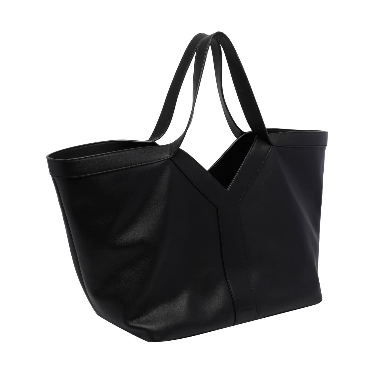 Saint Laurent Women's YSL Y Tote Bag in Black