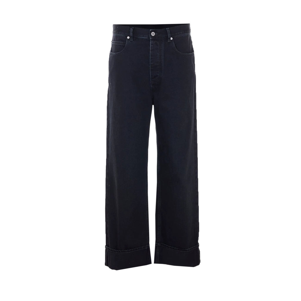 Bottega Veneta Men's Bv Lapel Jeans in Black