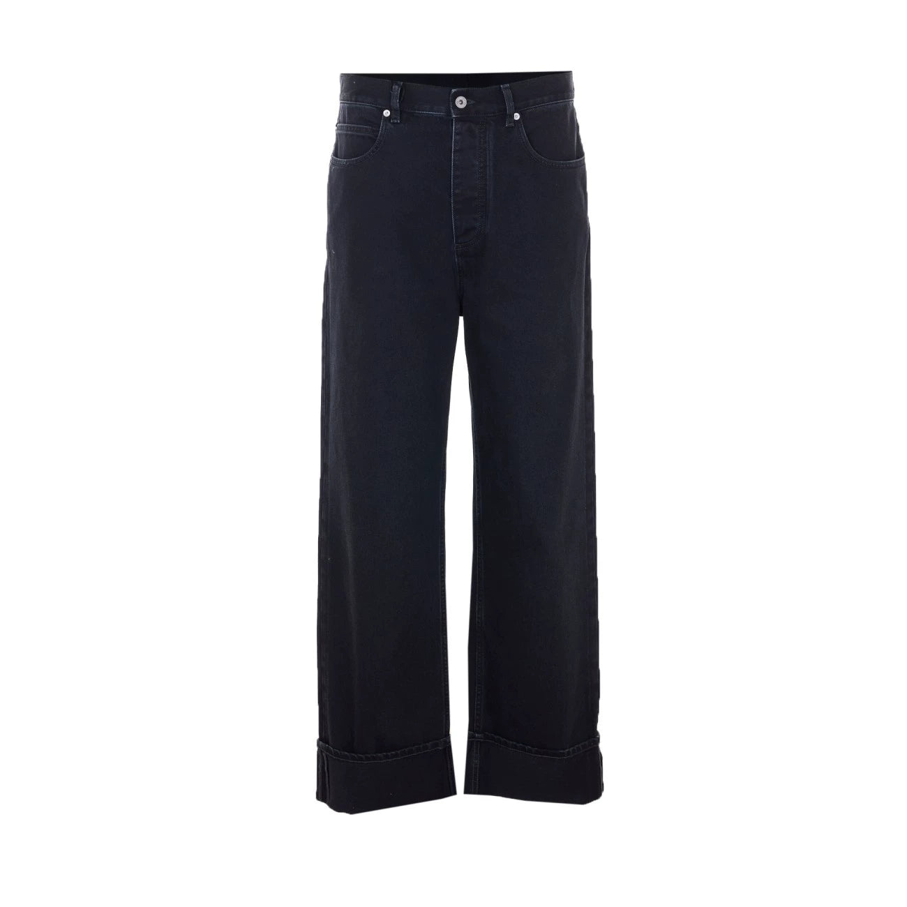 Bottega Veneta Men's Bv Lapel Jeans in Black