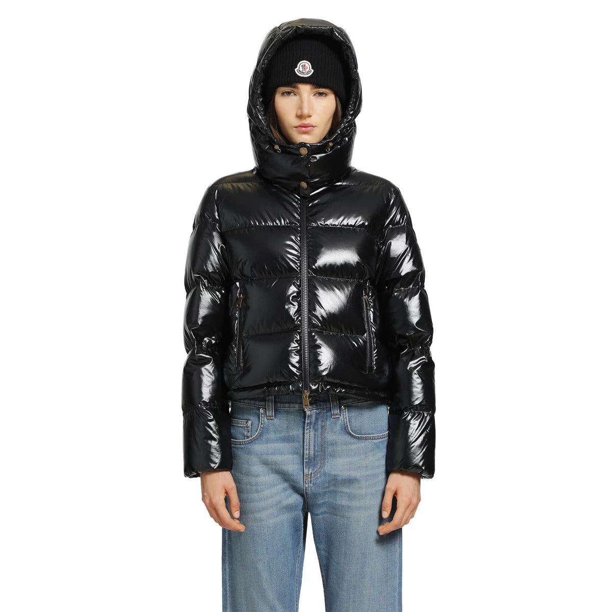 Moncler Women's Niveole Down Jacket in Black