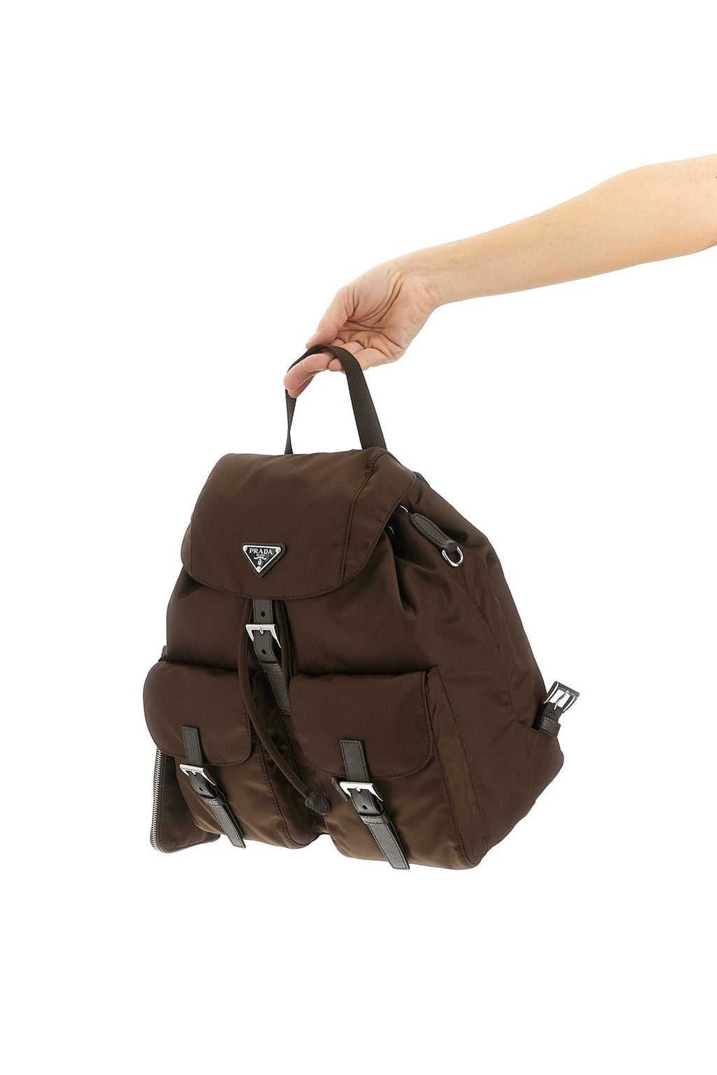 Prada Women's Backpack in Brown