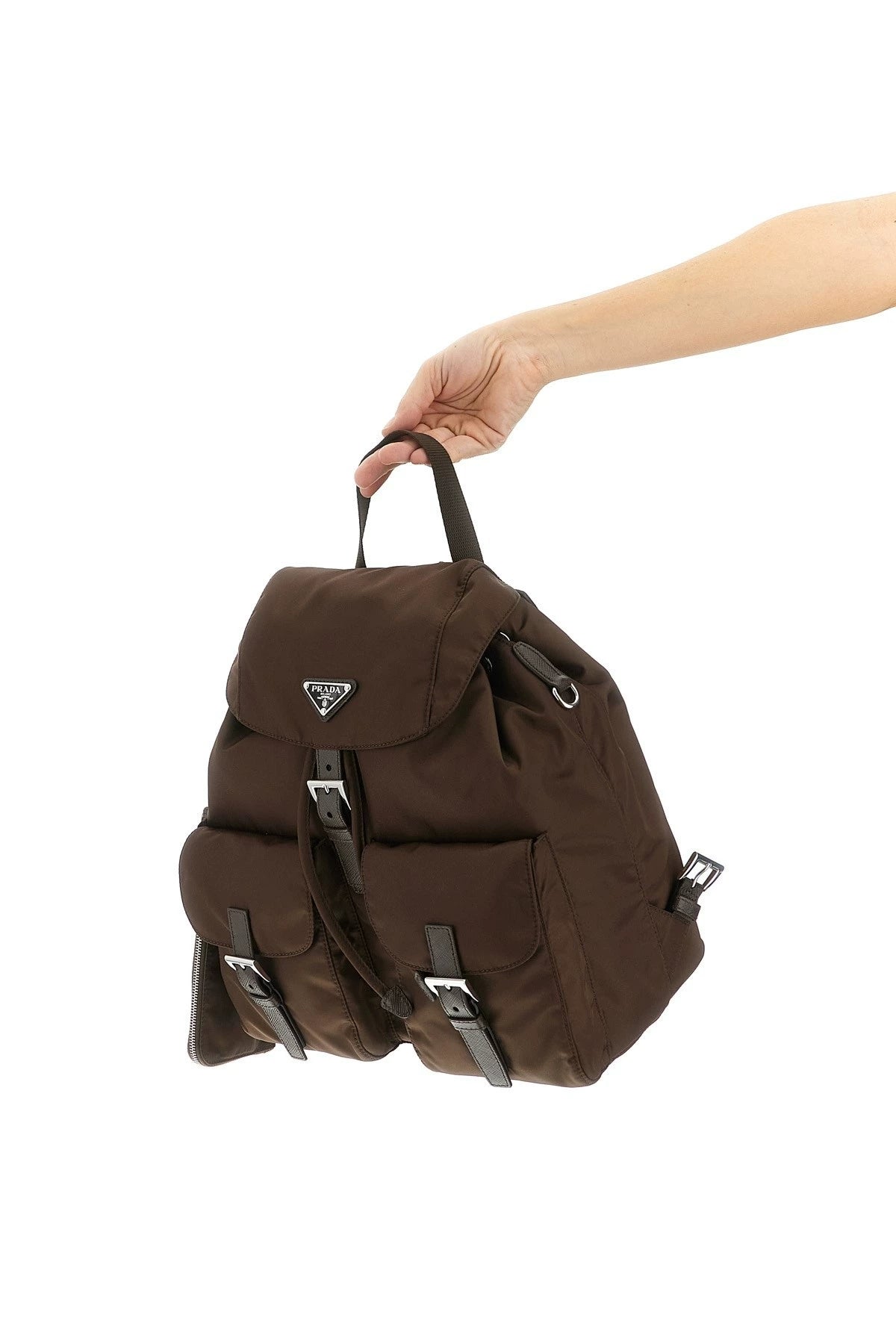 Prada Women's Backpack in Brown
