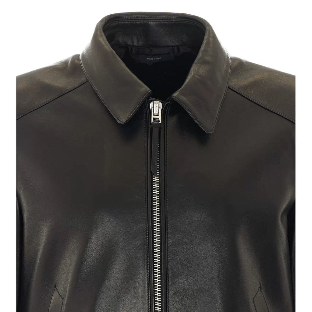 Tom Ford Men's Leather Jacket in Black