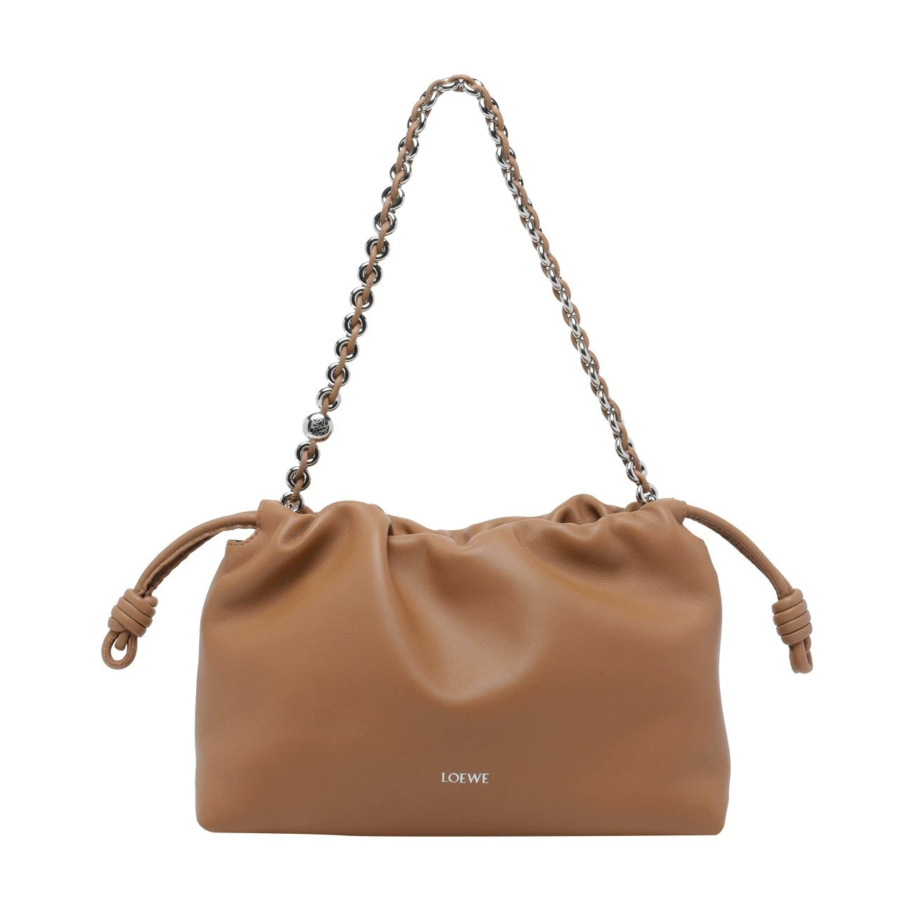Loewe Women's Flamenco Medium Shoulder Bag in Brown
