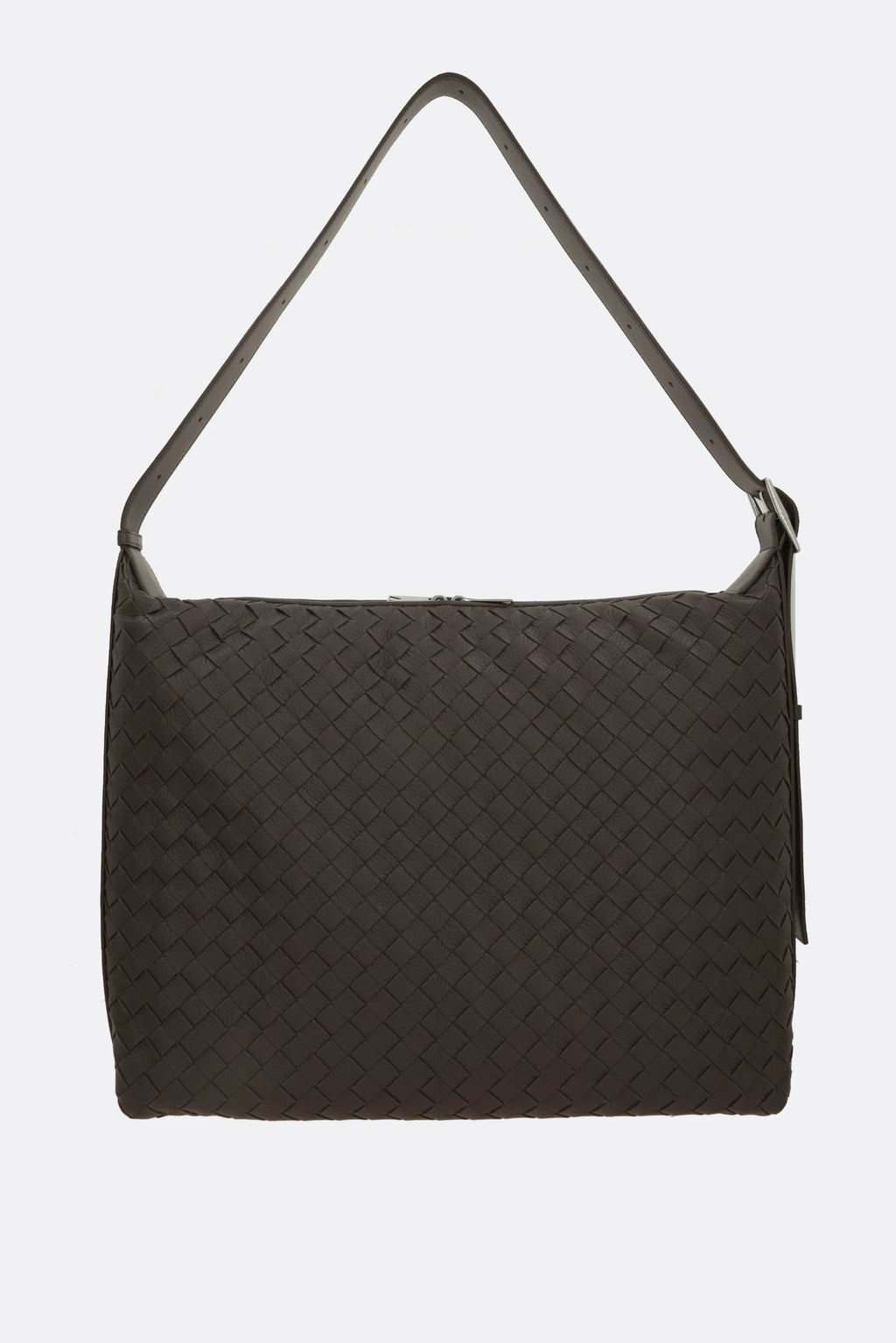 Bottega Veneta Men's Traveler Bag in Brown