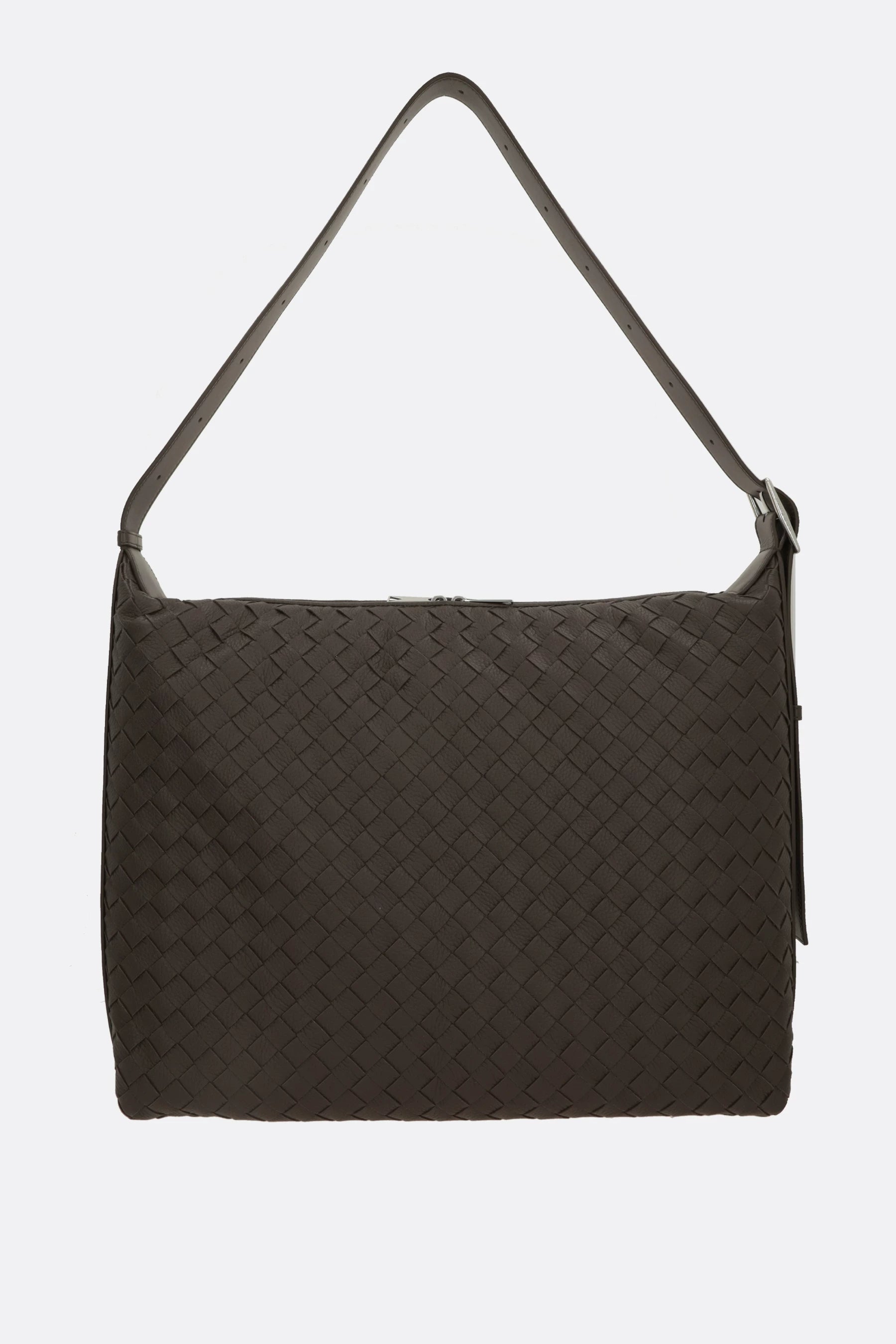 Bottega Veneta Men's Traveler Bag in Brown