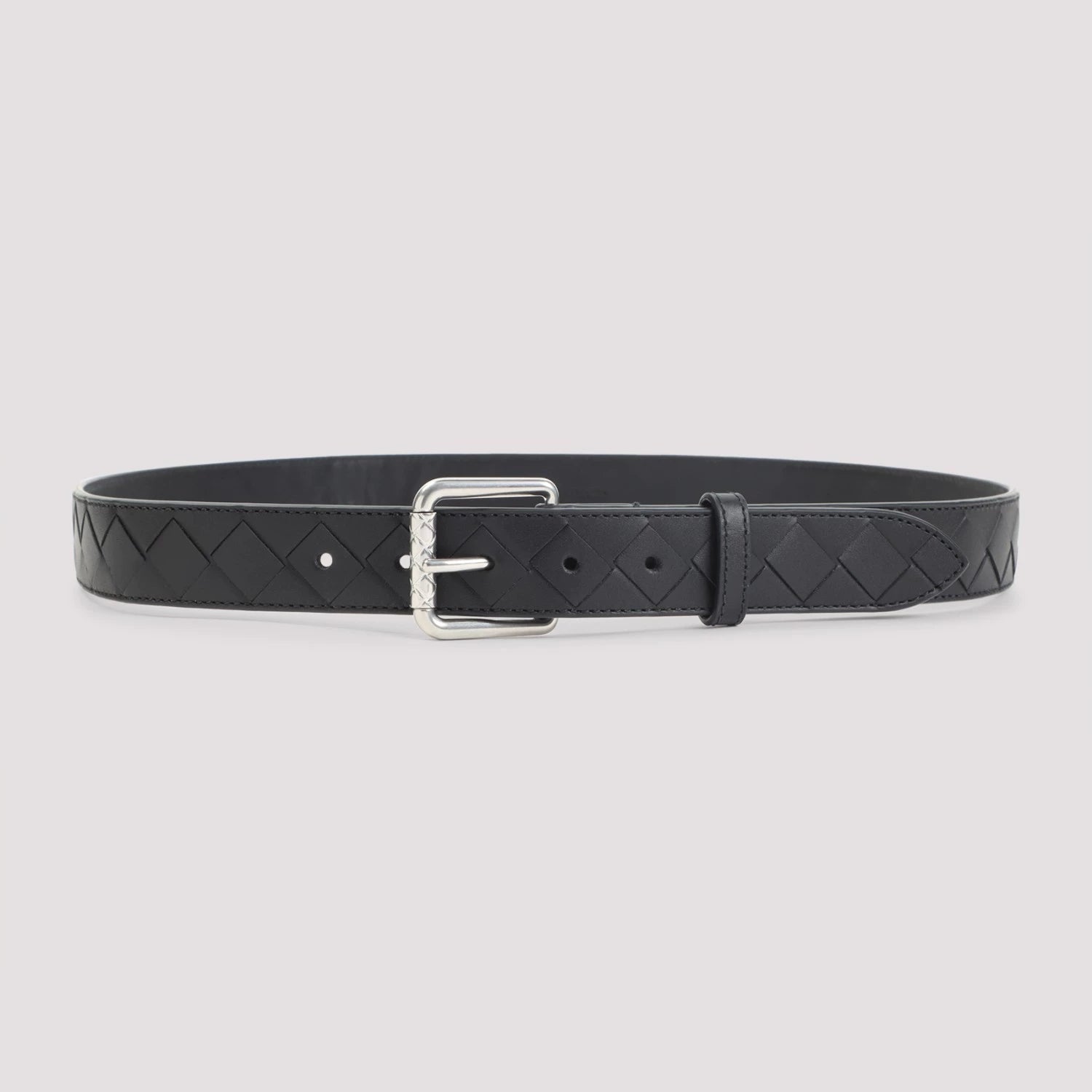 Bottega Veneta Men's Belt in Black