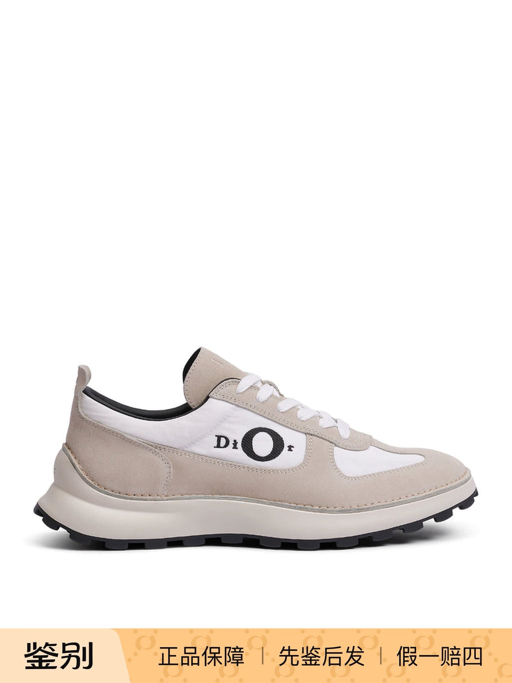 Dior Men's Squash Sneakers in Grey