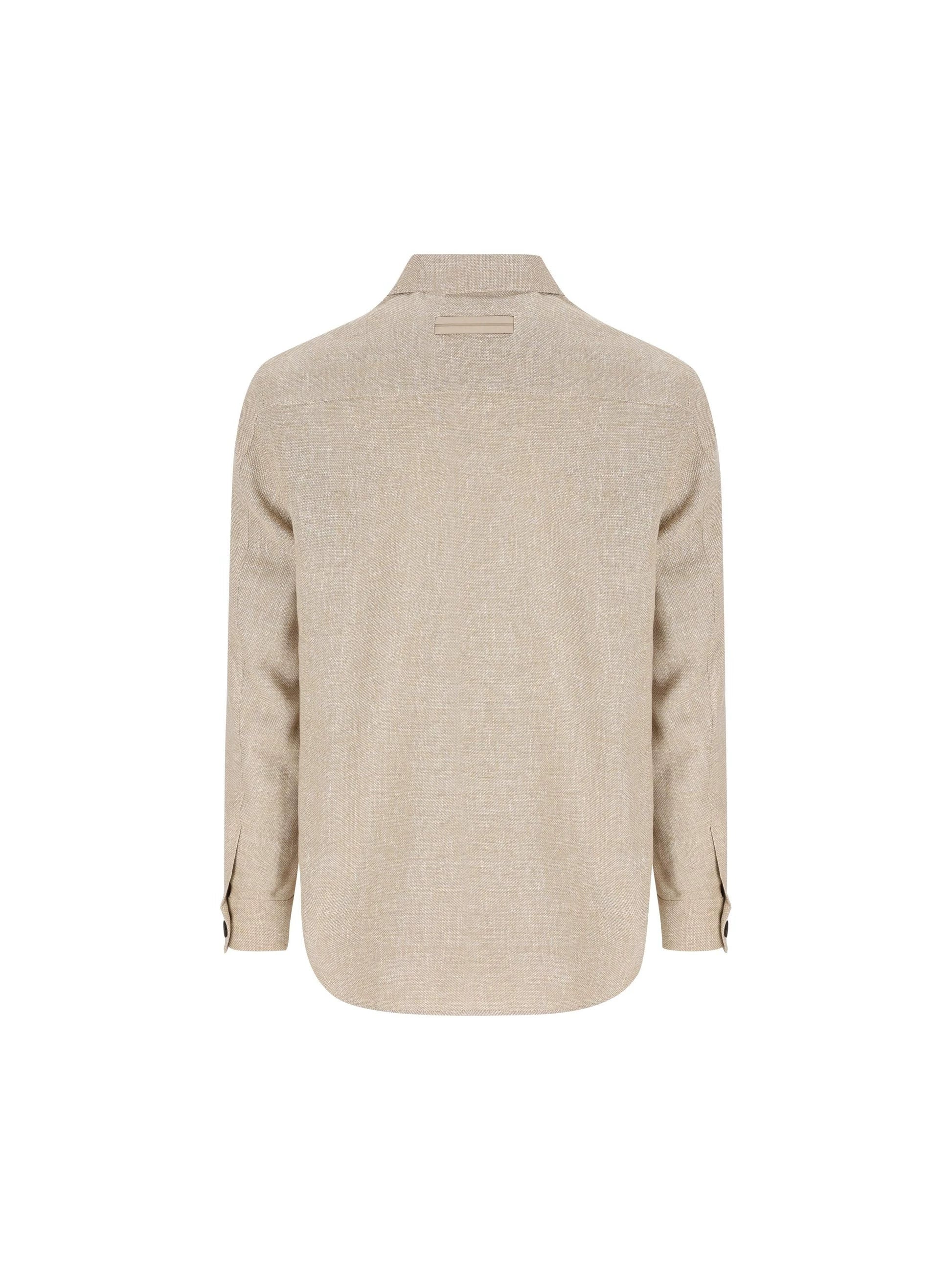 Zegna Men's Coat in Beige