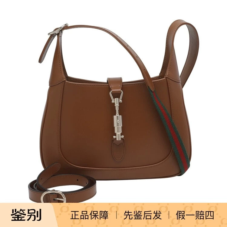 Gucci Women's Jackie 1961 Medium Shoulder Bag in Light Brown