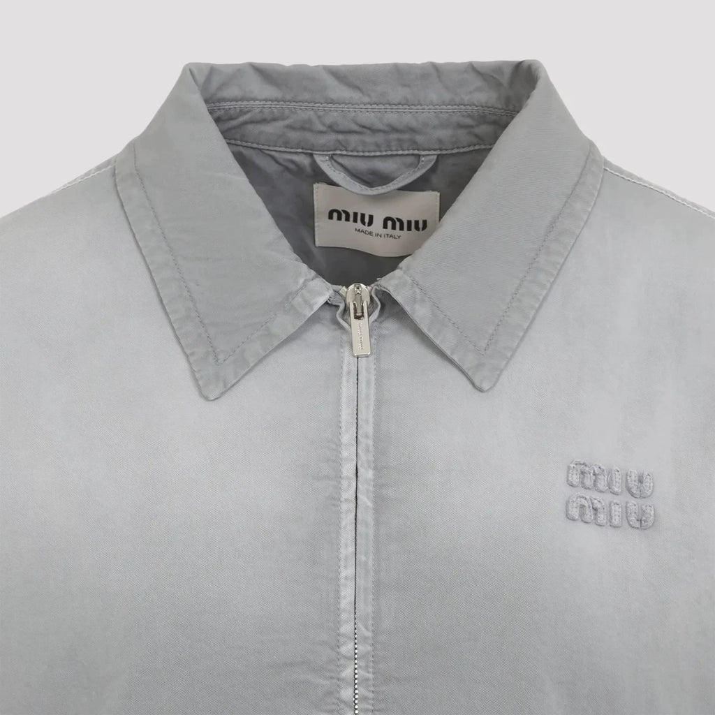 Miu Miu Women's Jacket in Grey