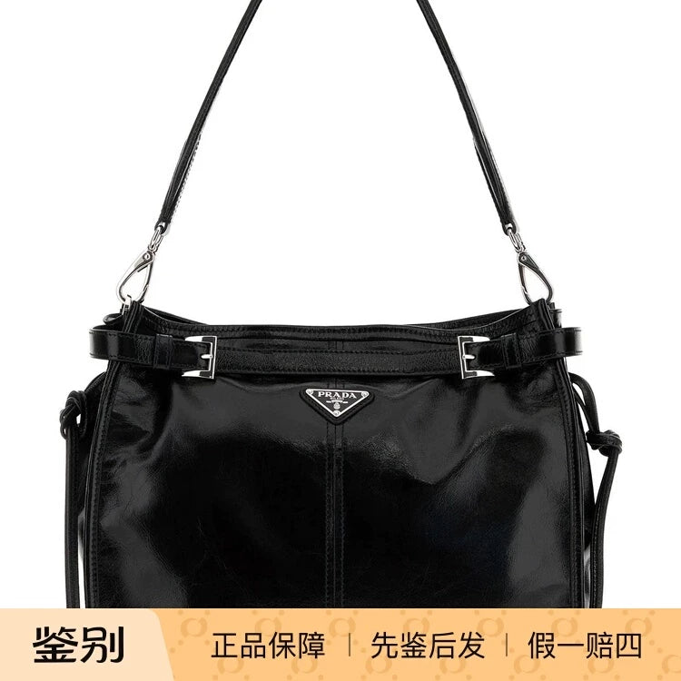 Prada Men's Bonnie Handbag in Black