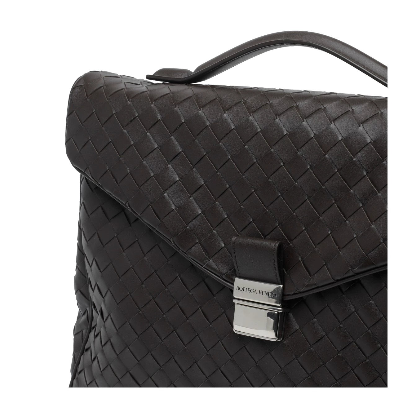 Bottega Veneta Men's Briefcase in Brown