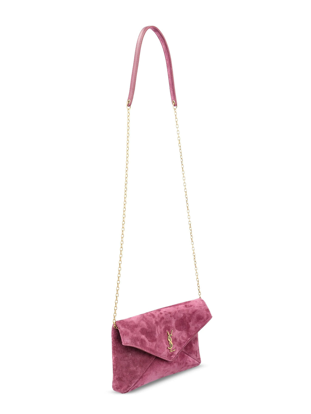 Saint Laurent Women's YSL Cassandre Mini Bag in Pink