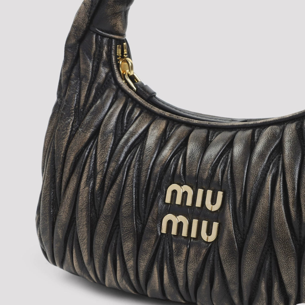 Miu Miu Women's Wander Small Handbag in Brown