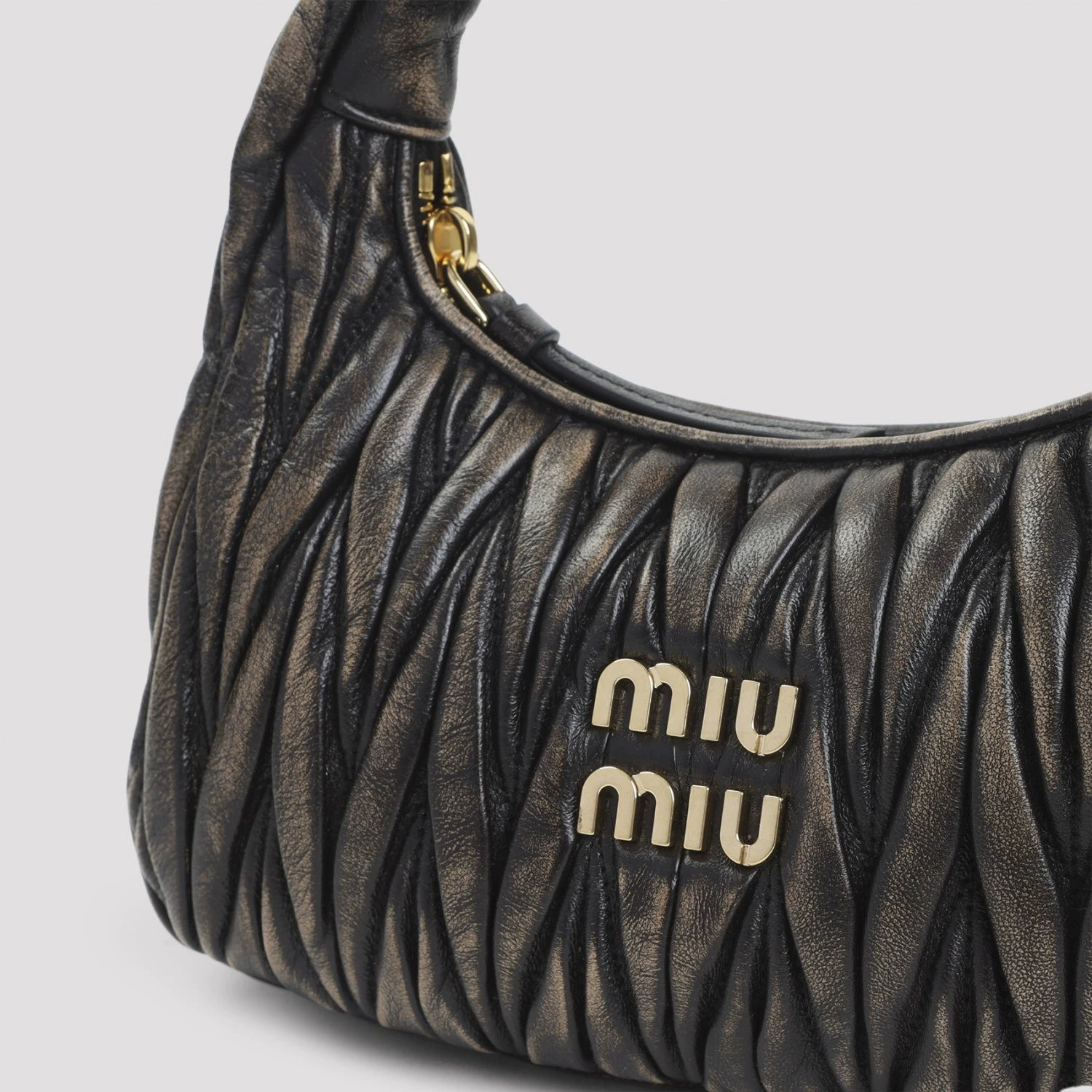 Miu Miu Women's Wander Small Handbag in Brown