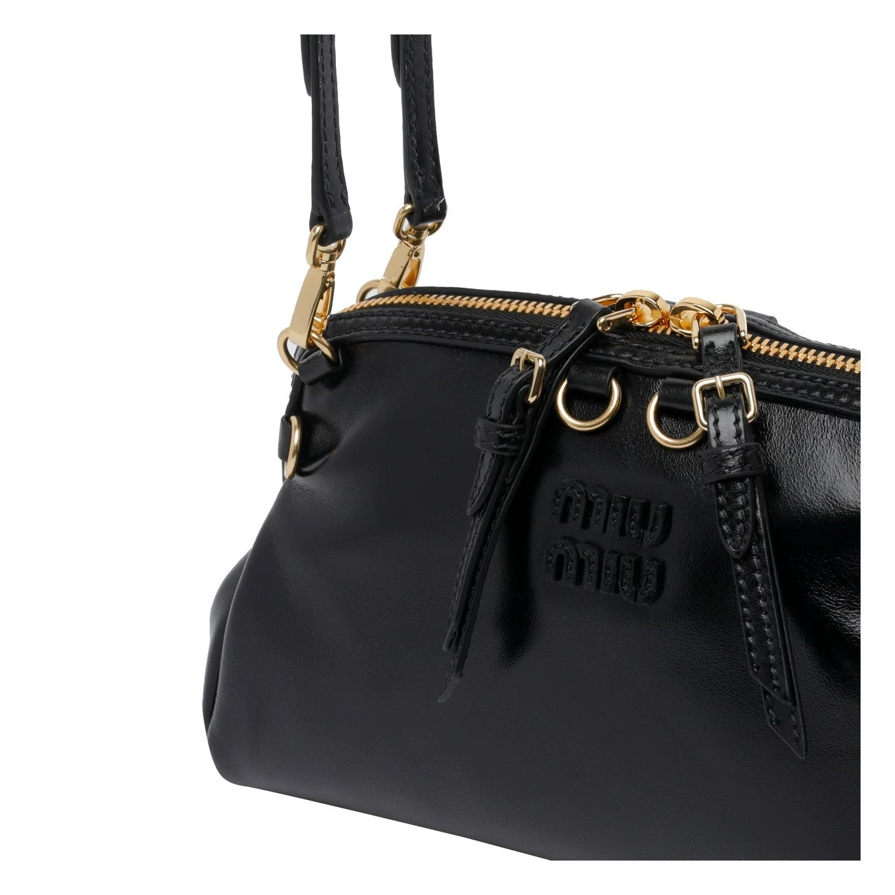 Miu Miu Women's Pochette Small Shoulder Bag in Black