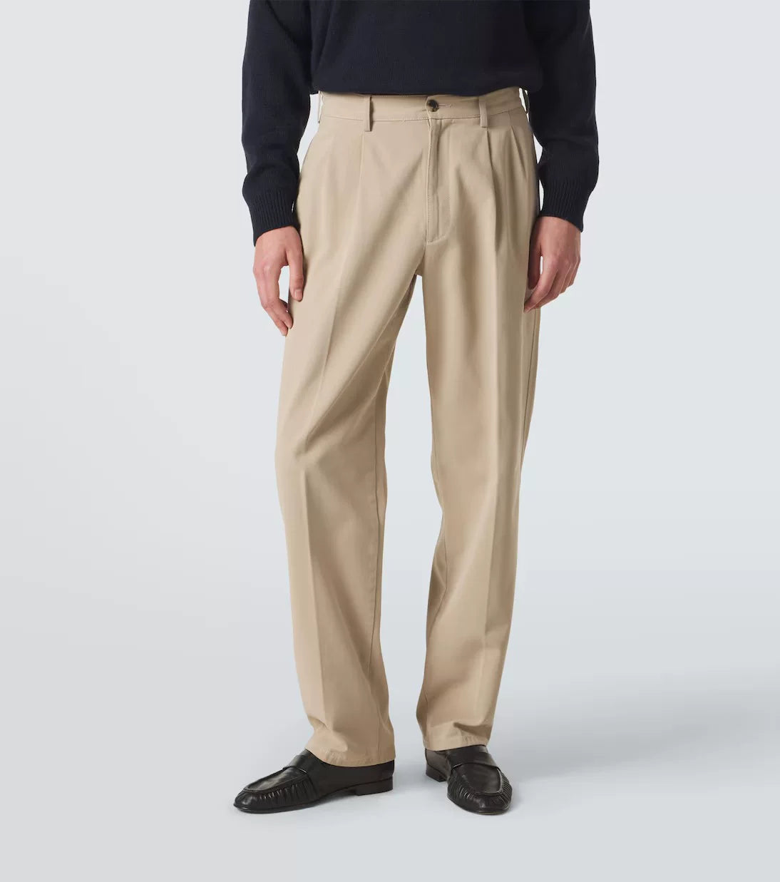The Row Men's Tomosino Pants in Beige