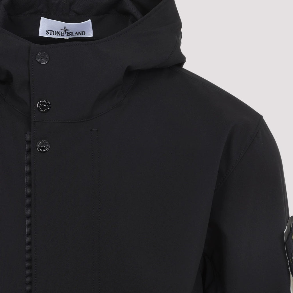 Stone Island Men's Jacket in Black