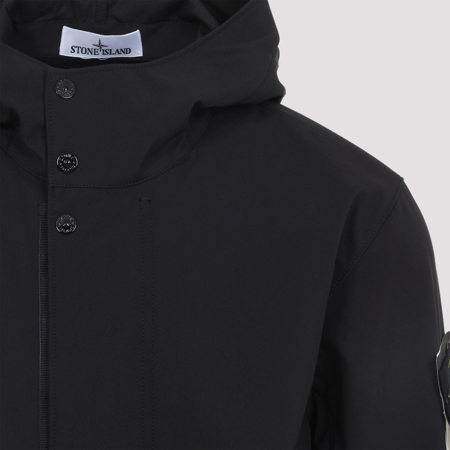 Stone Island Men's Jacket in Black